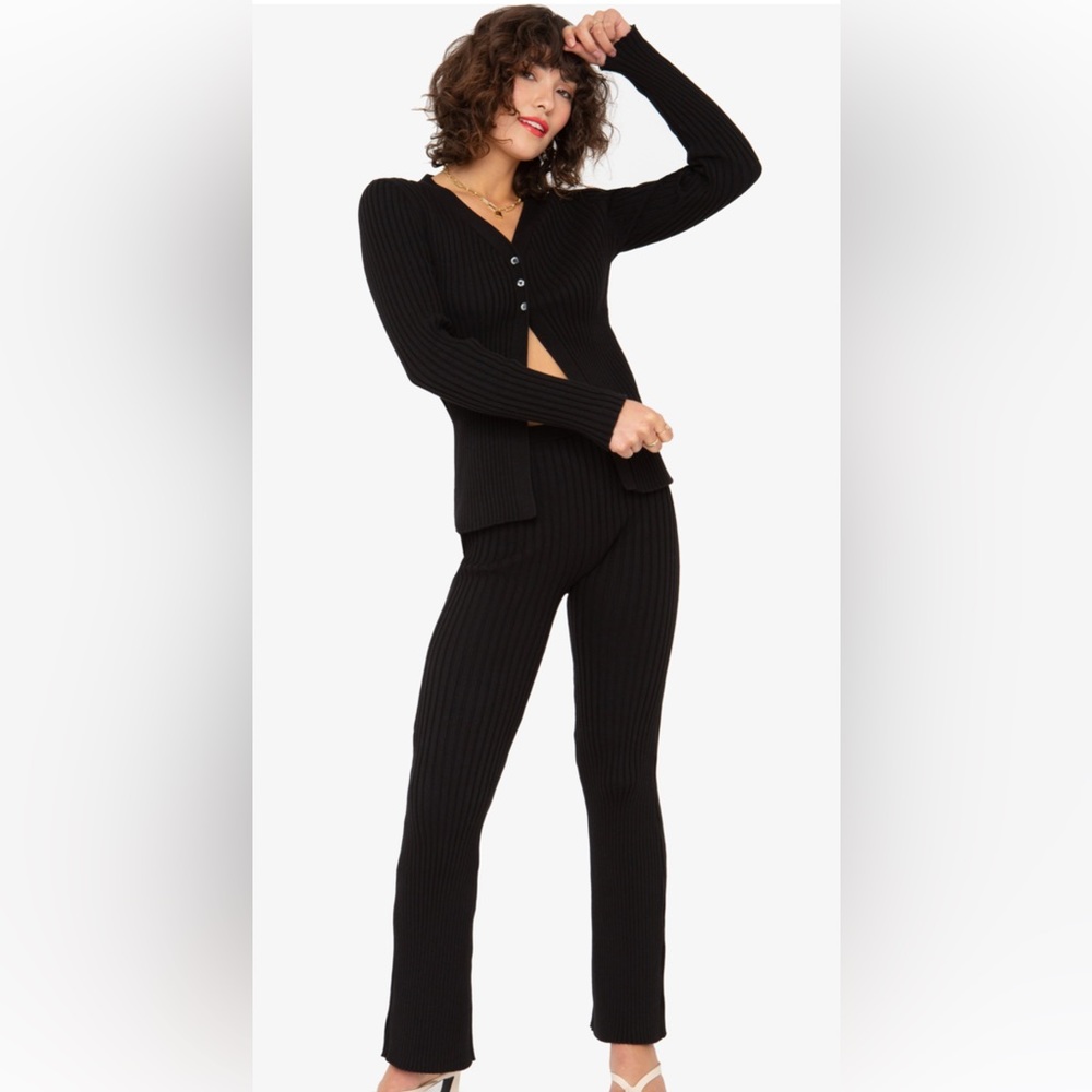CALLAHAN SWEATER SET BLACK
